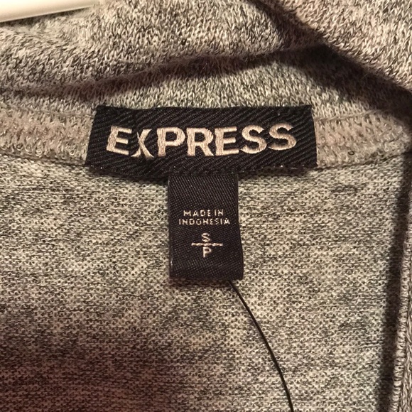 EXPRESS Sleeveless Grey Top - Picture 3 of 4